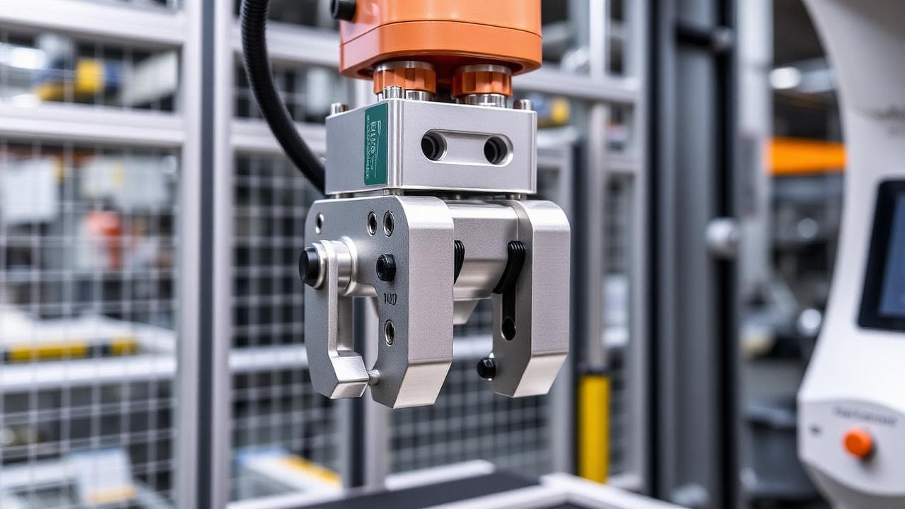 Pneumatic Gripper - 3-Finger Centric
